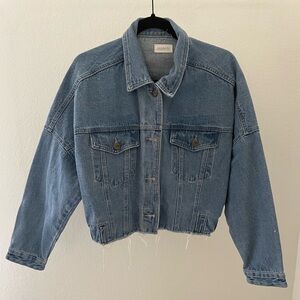 Women’s Mono B denim cropped jacket
